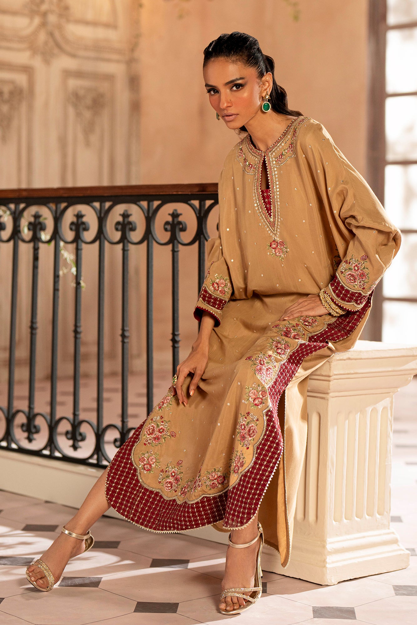 EMBROIDERED SHIRT (E0767/104/113)