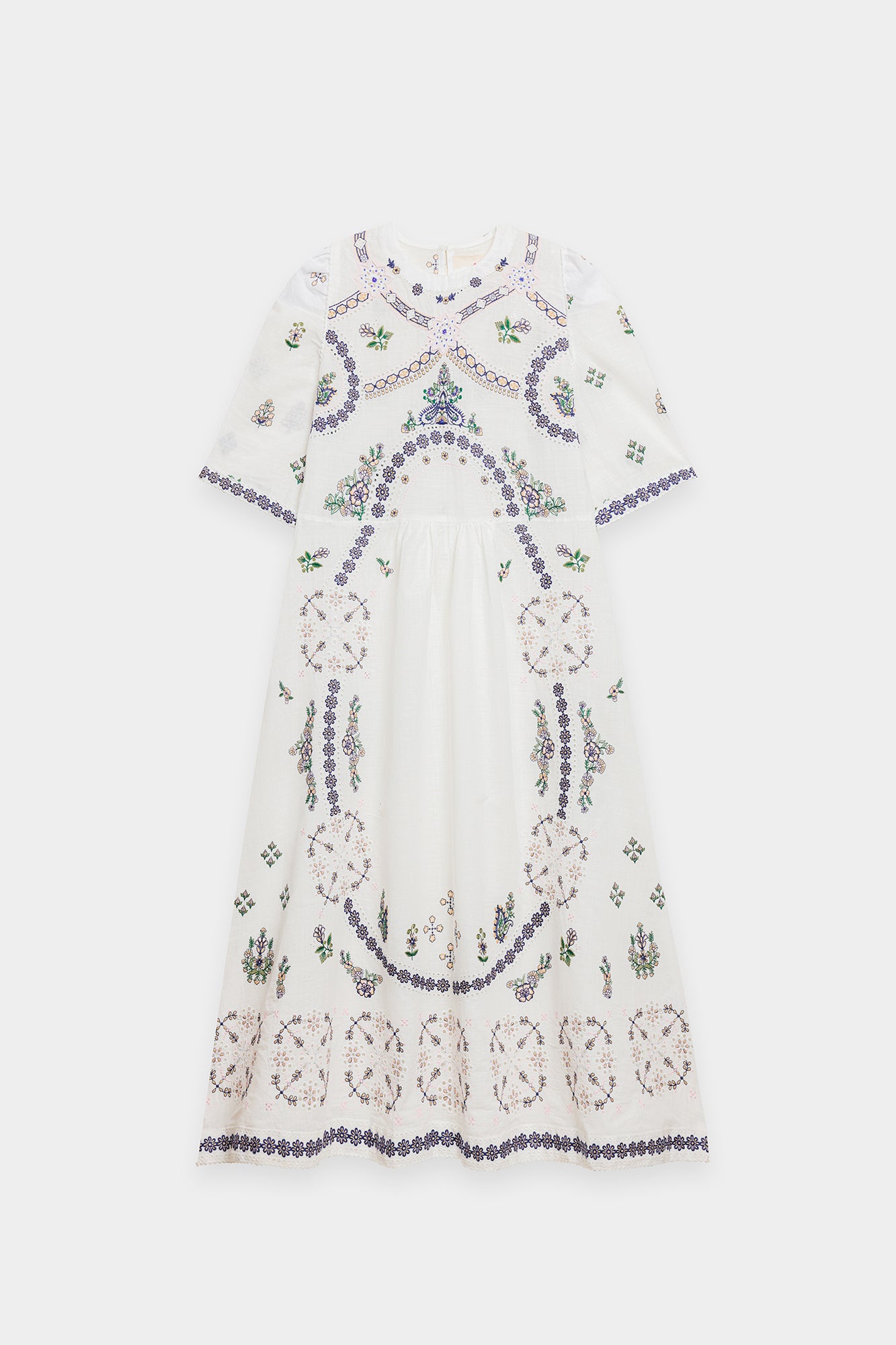 EMBROIDERED DRESS (E0048/120/001)