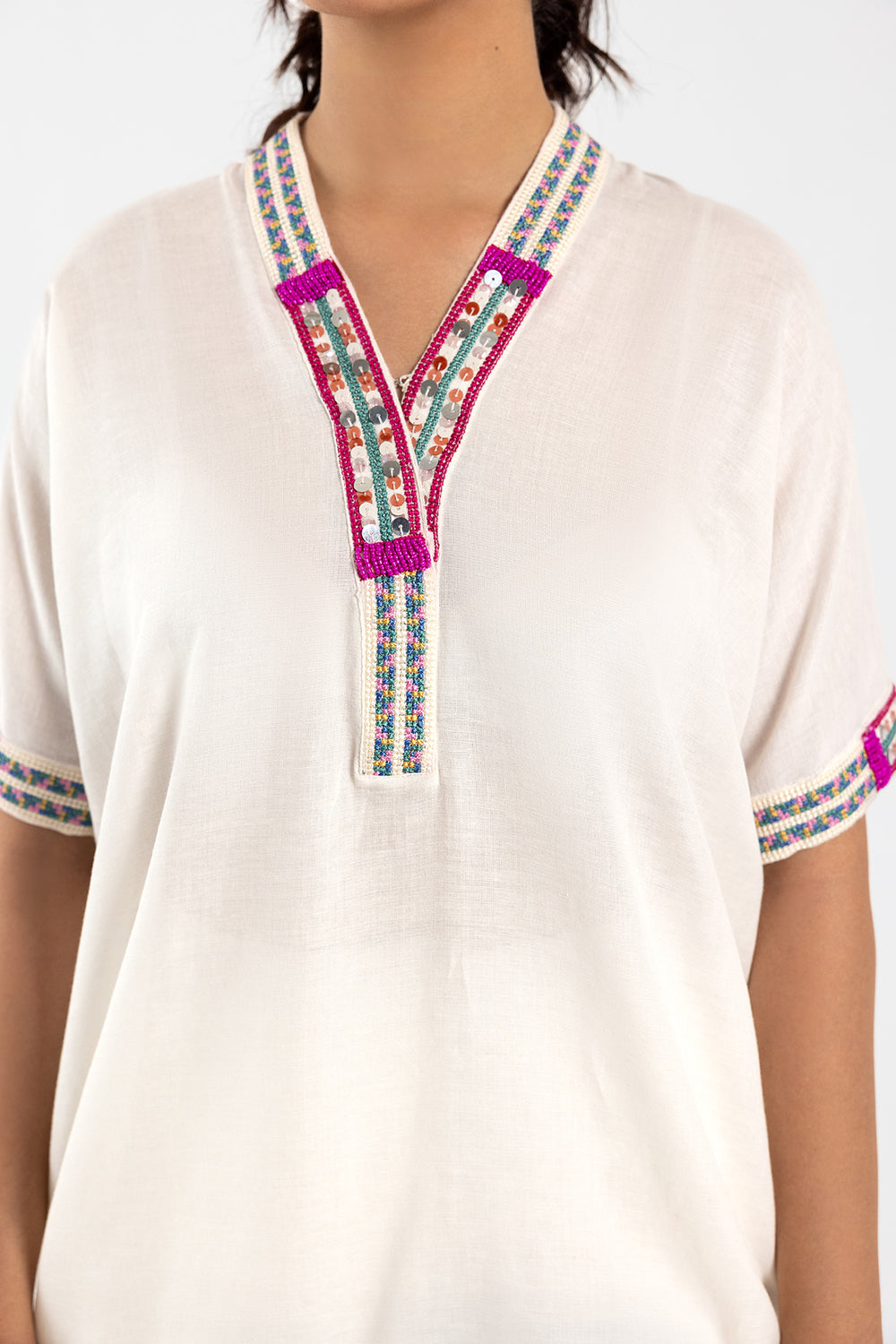 EMBROIDERED KURTI (E0156/119/001)