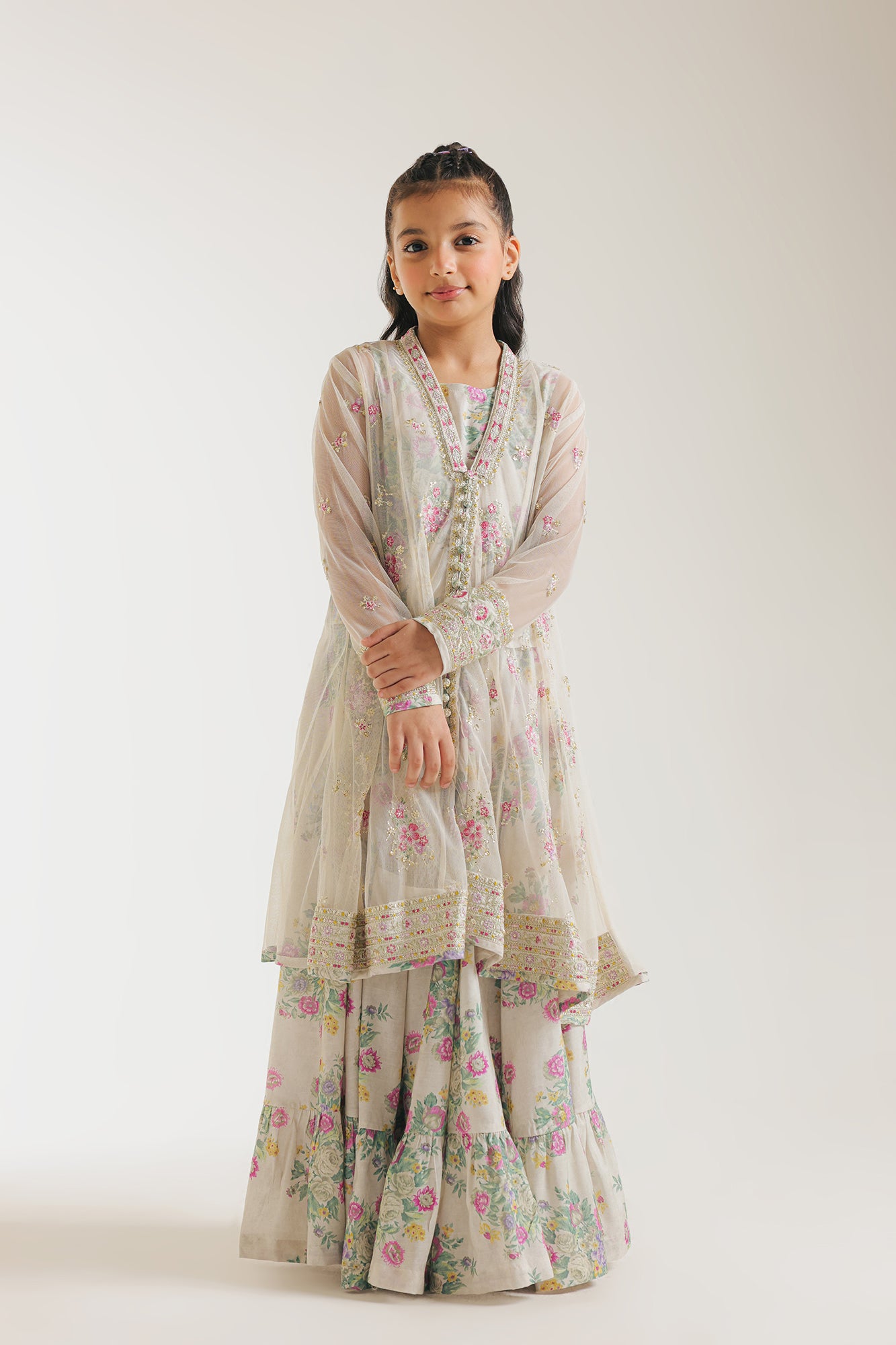 EMBROIDERED SUIT (E0214/415/005 E0214/315/005)