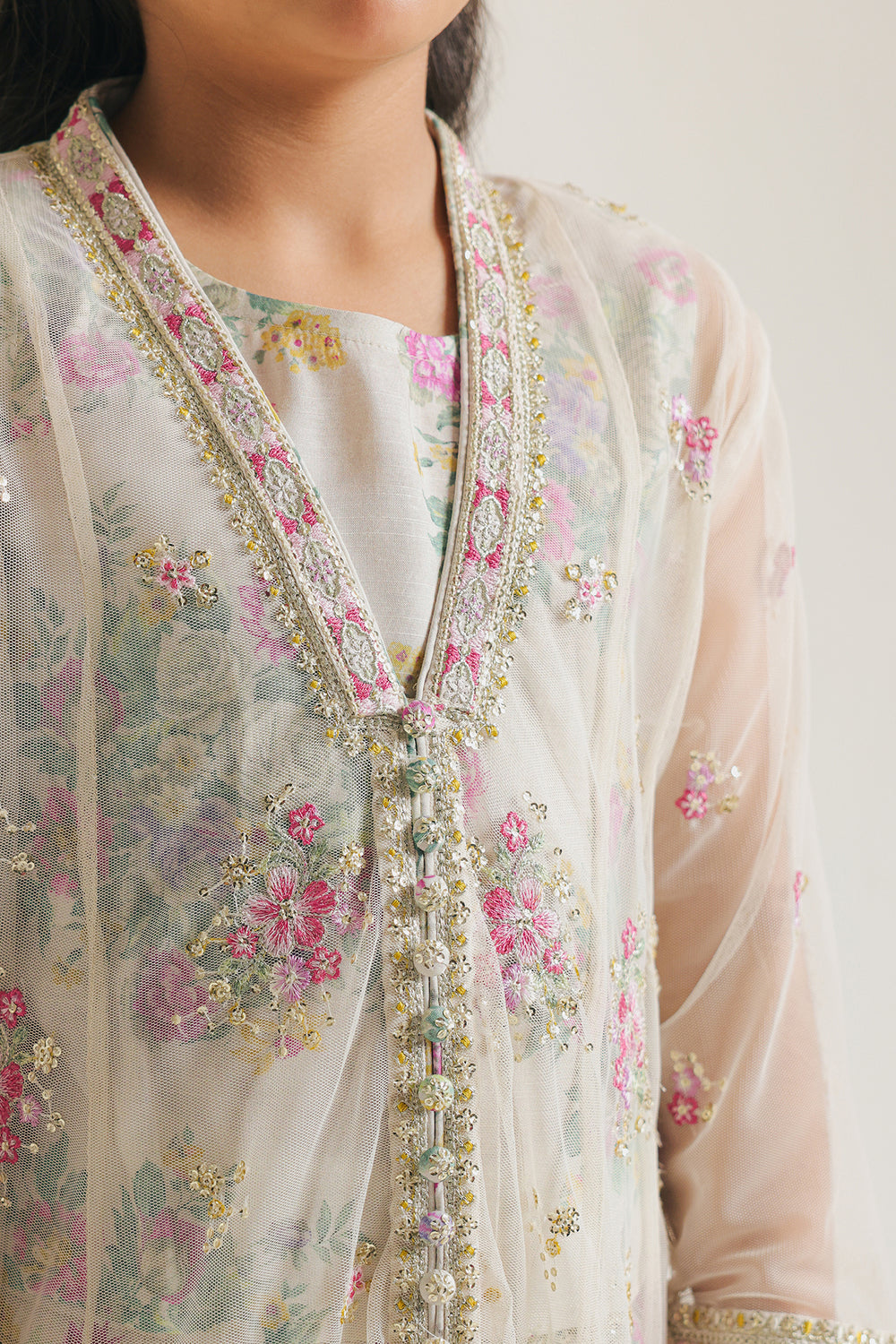 EMBROIDERED SUIT (E0214/415/005 E0214/315/005)