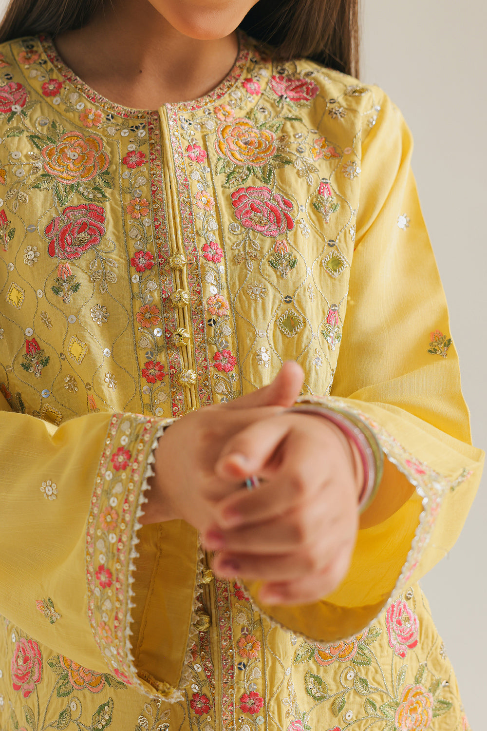 EMBROIDERED SUIT (E0217/415/110 E0217/315/110)