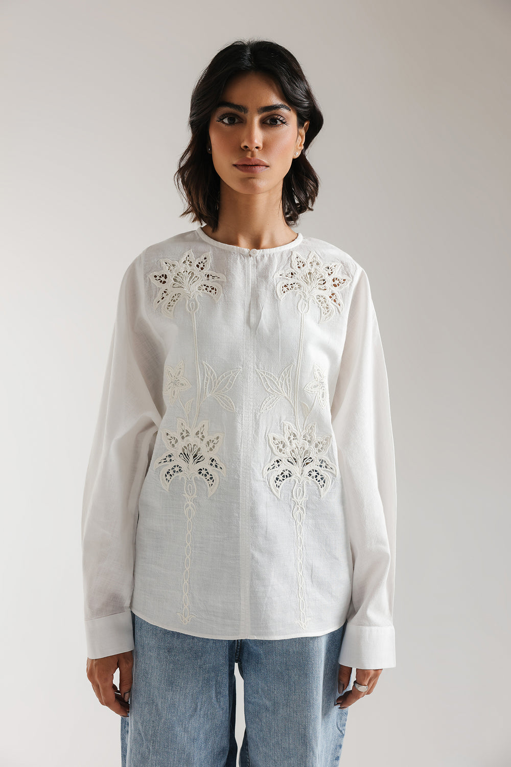 EMBROIDERED TOP (E0501/101/002)