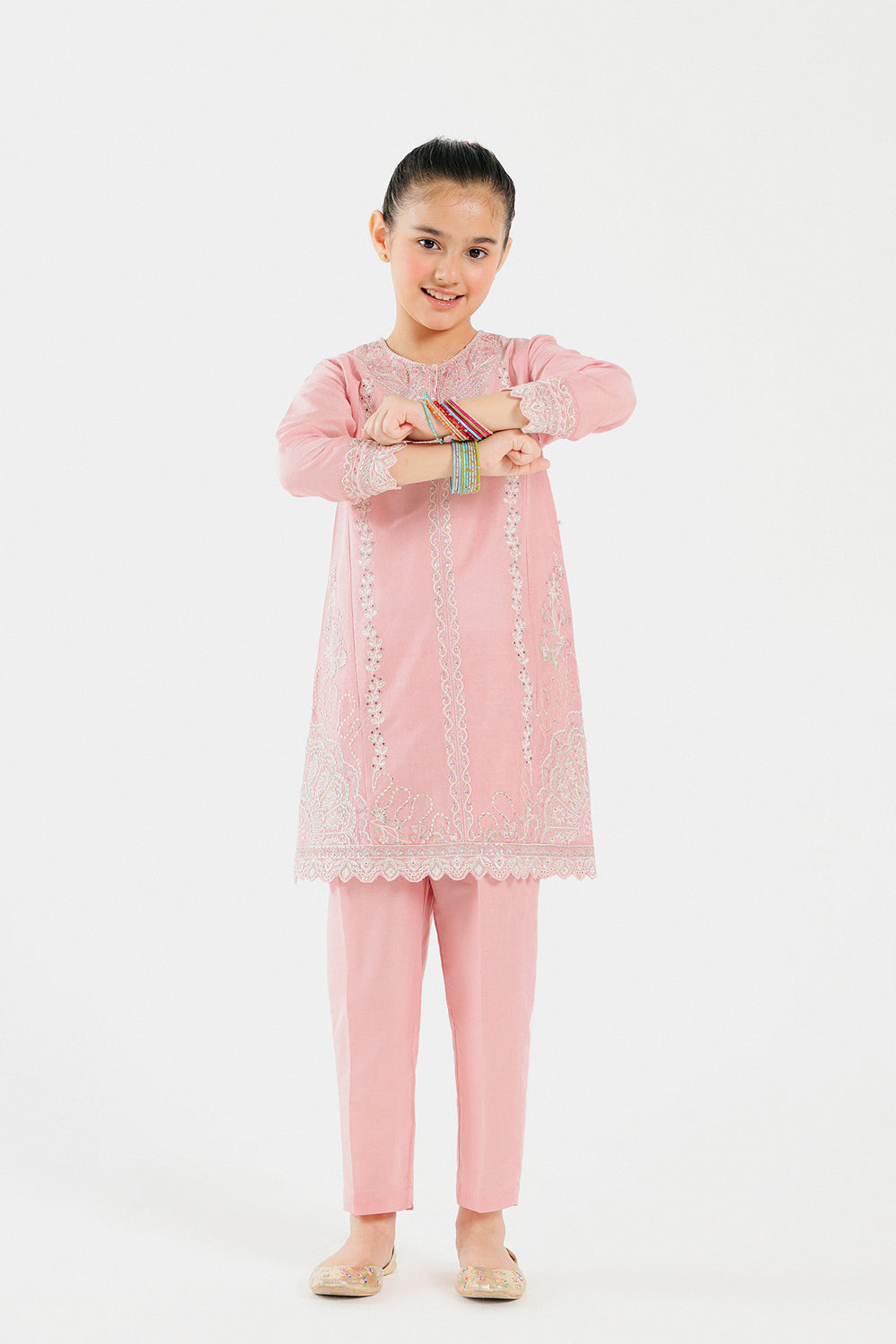 EMBROIDERED SUIT (E0501/404/327 E0501/304/327)