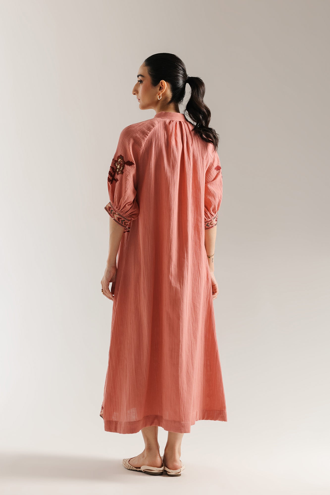 EMBROIDERED DRESS (E0506/101/315)