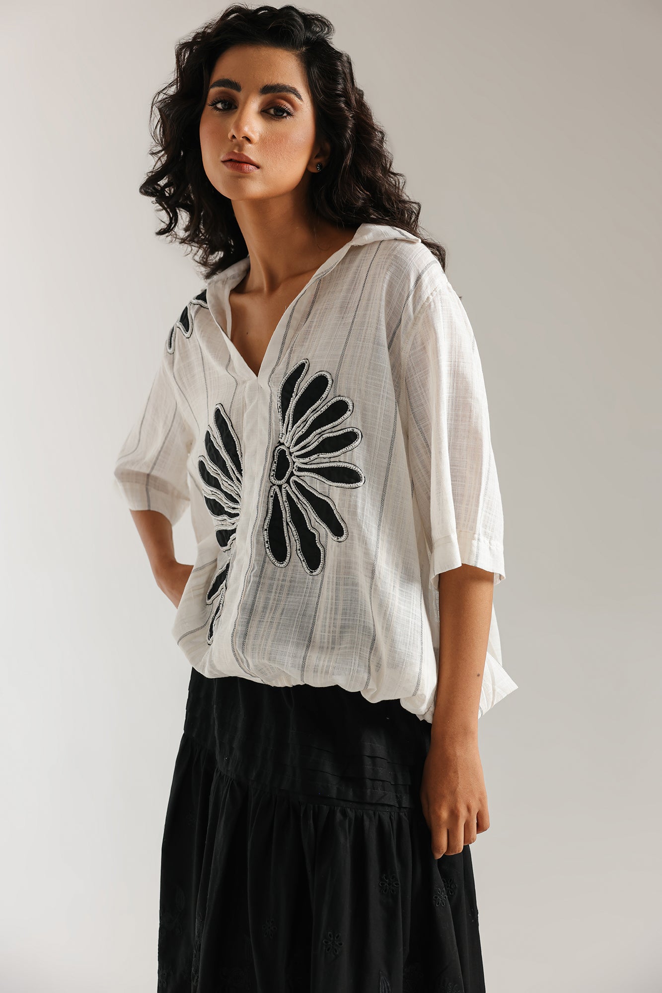 EMBROIDERED TOP (E0513/101/002)