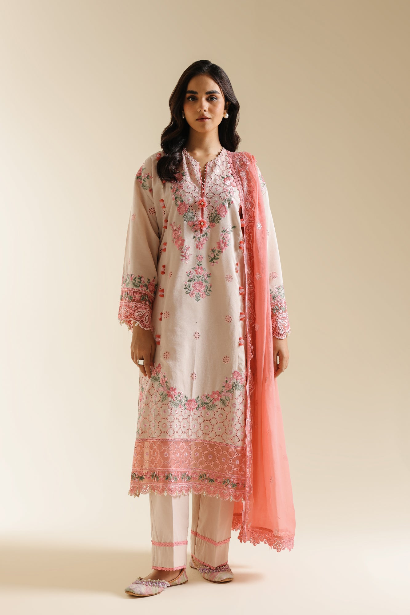 EMBROIDERED SUIT (E0537/203/314)