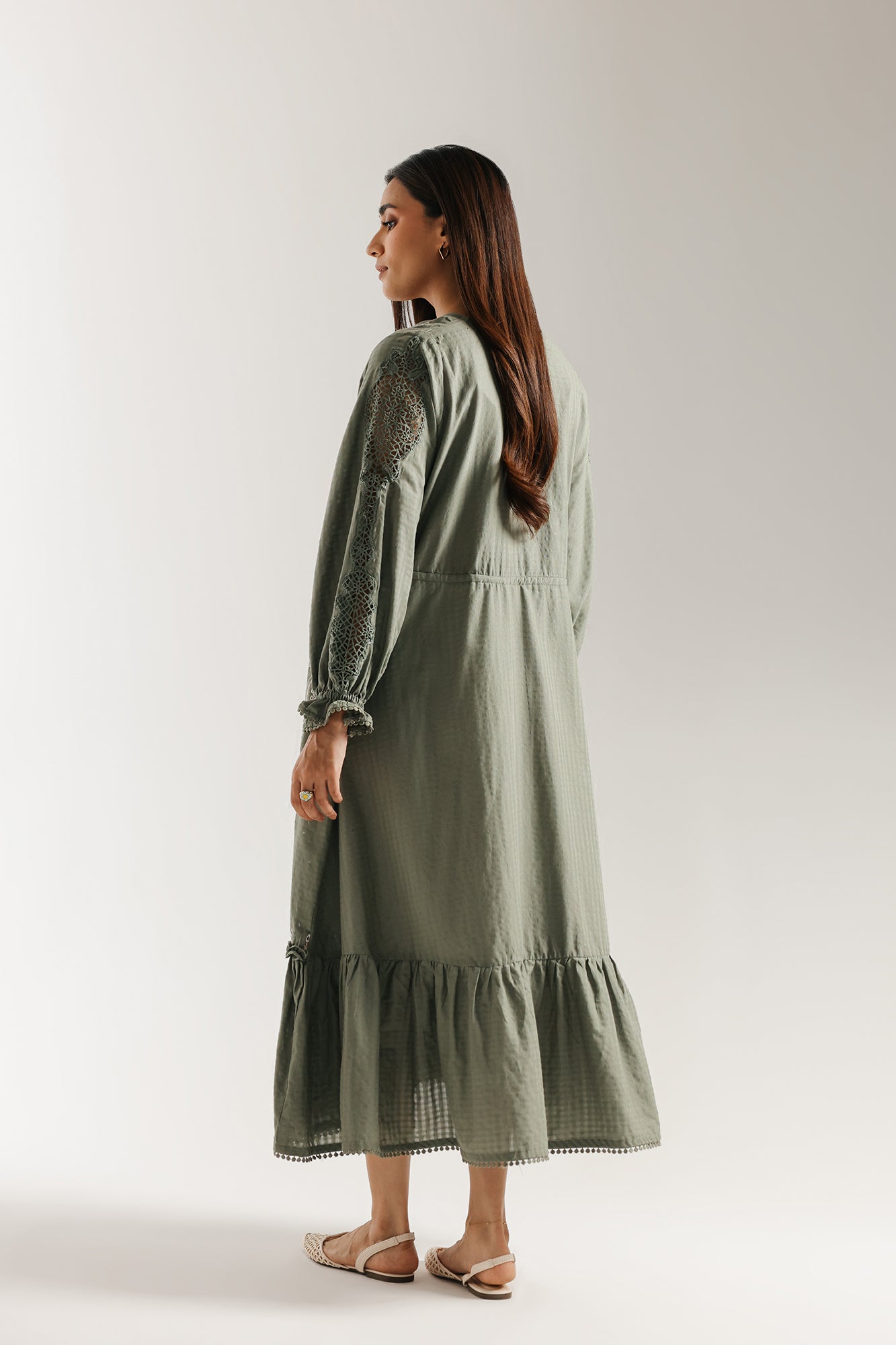 EMBROIDERED DRESS (E0539/101/119)