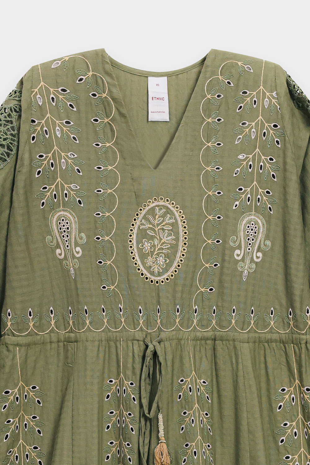 EMBROIDERED DRESS (E0539/101/119)