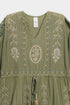 EMBROIDERED DRESS (E0539/101/119)