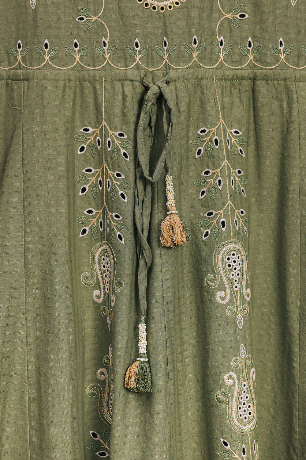 EMBROIDERED DRESS (E0539/101/119)