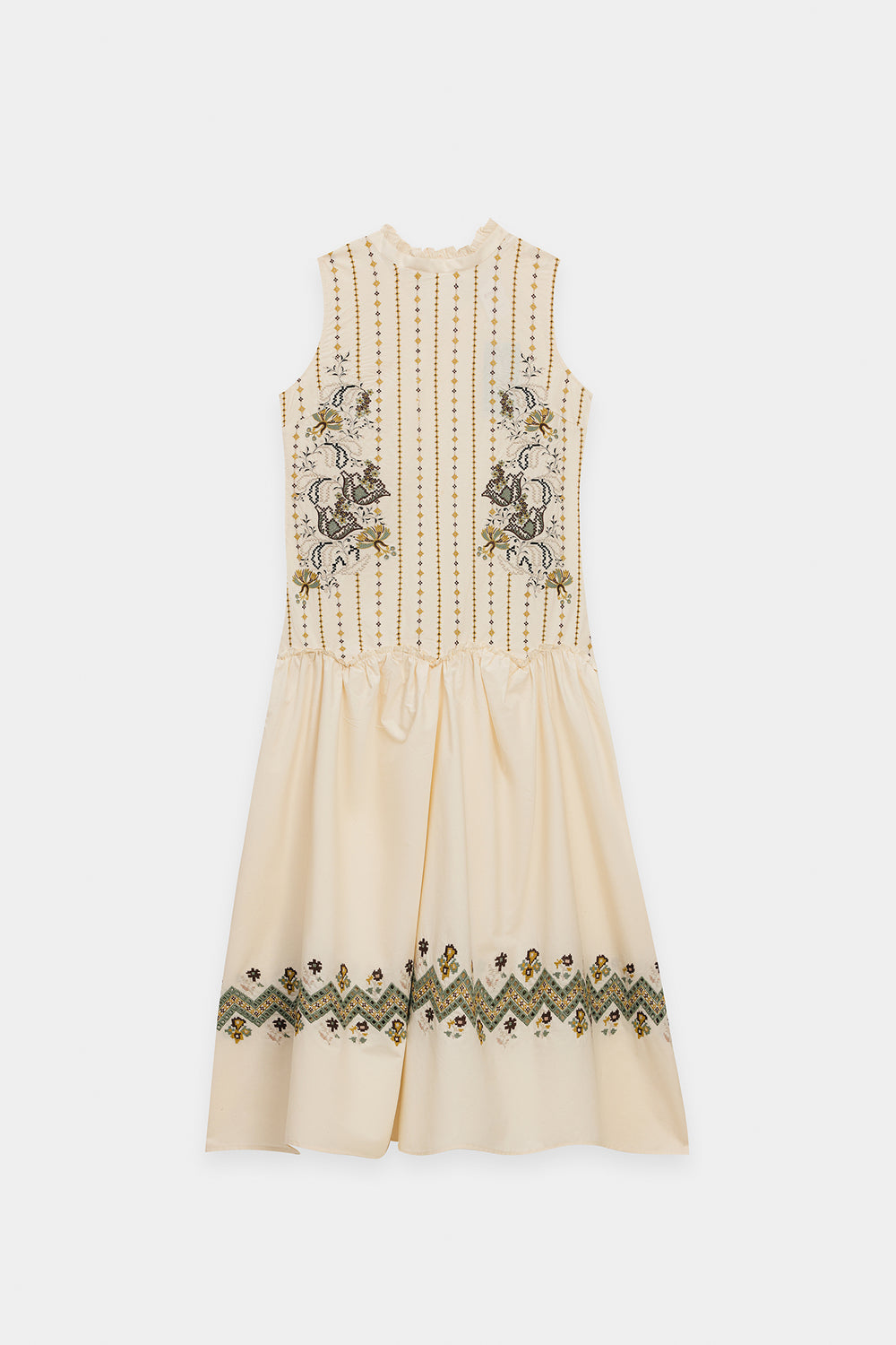 EMBROIDERED DRESS (E0542/101/006)