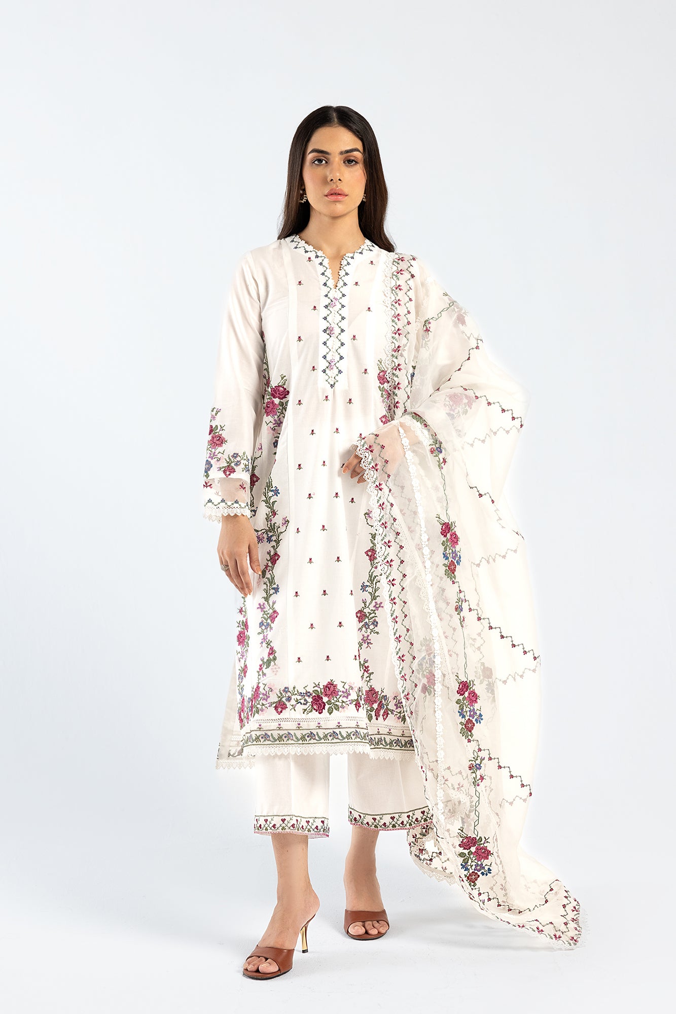 EMBROIDERED SUIT (E0608/105/001)