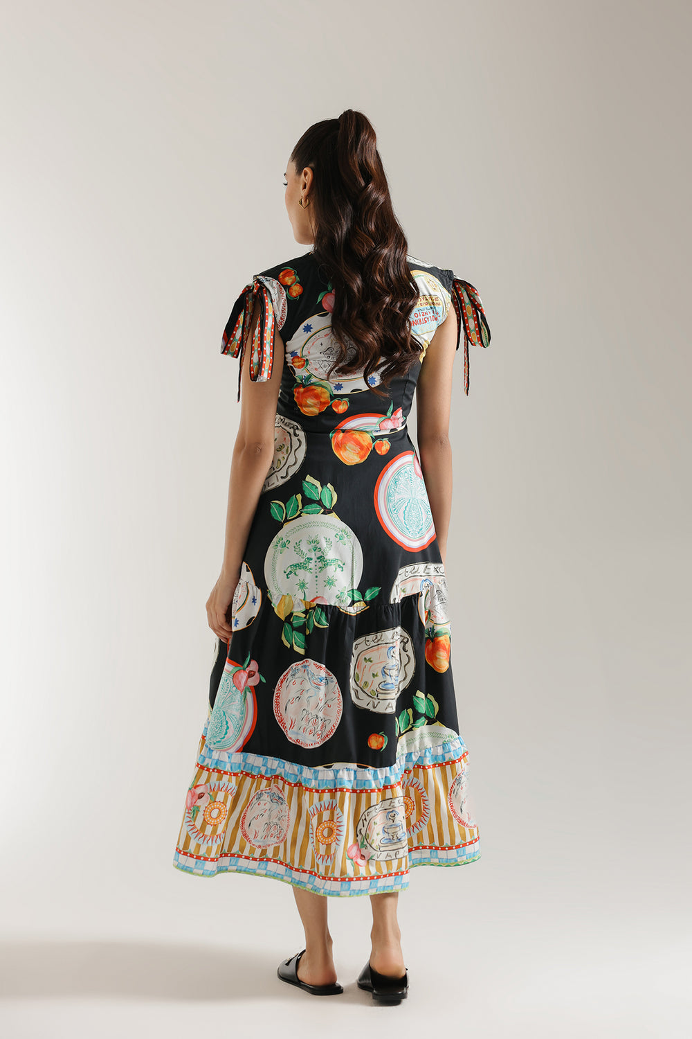 PRINTED DRESS (E0627/106/901)