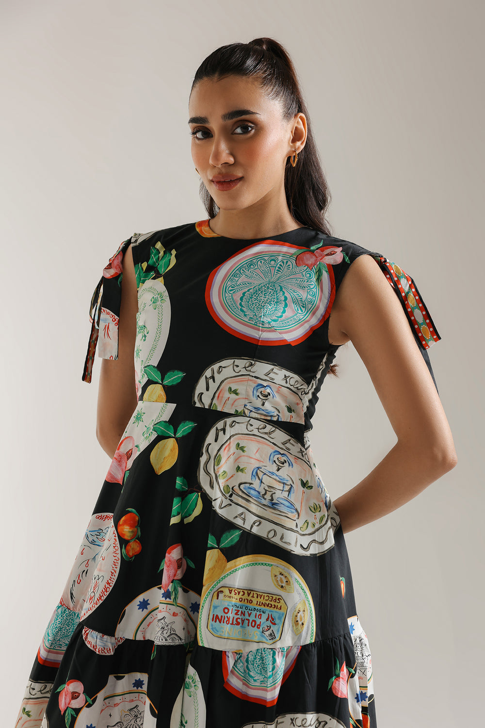 PRINTED DRESS (E0627/106/901)