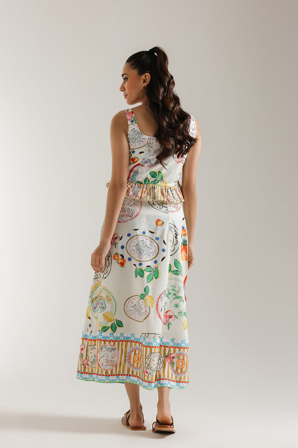 PRINTED SUIT (E0628/106/002)