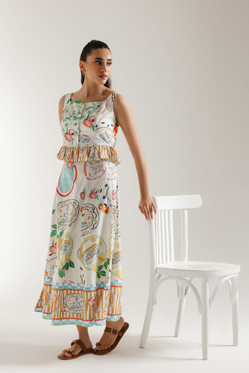 PRINTED SUIT (E0628/106/002)