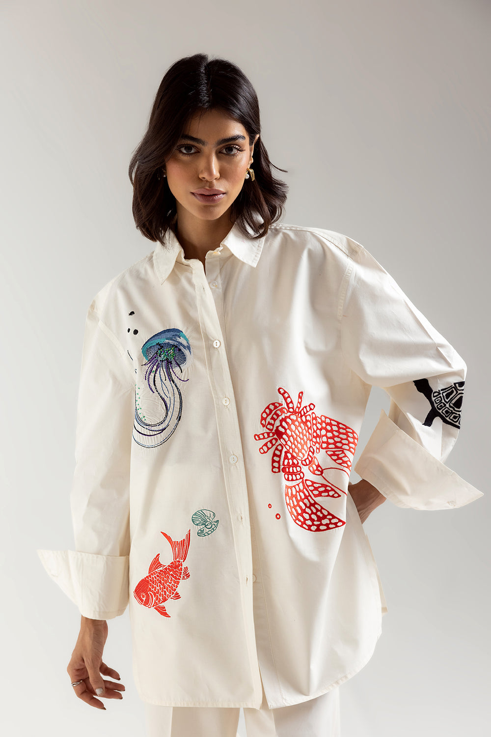 EMBROIDERED SUIT (E0631/106/001)