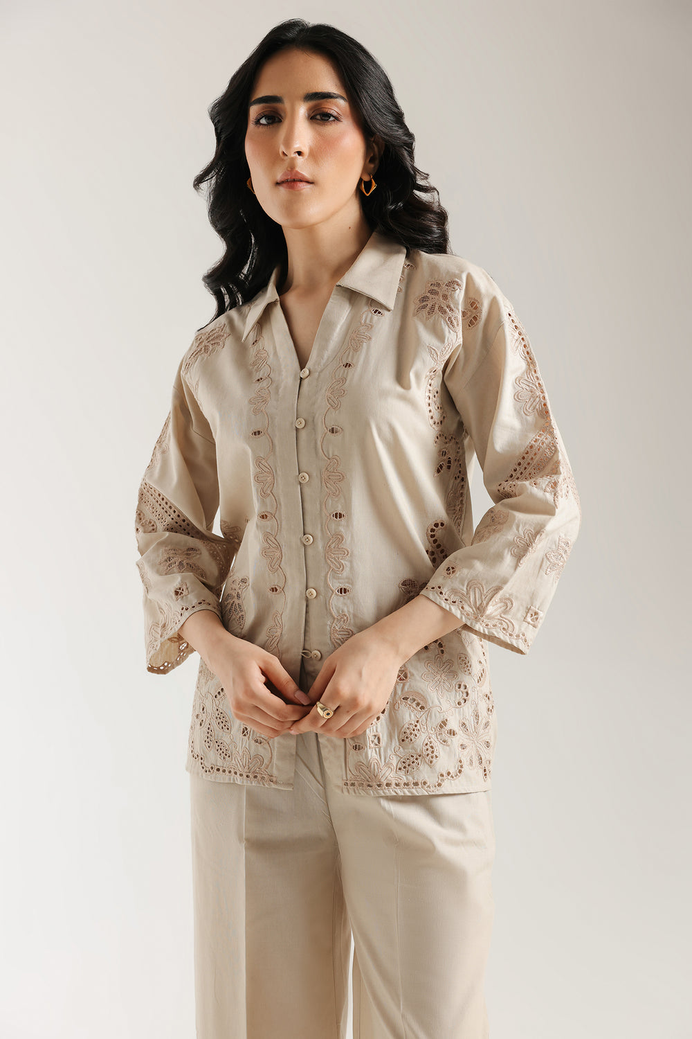 EMBROIDERED SUIT (E0638/106/112)