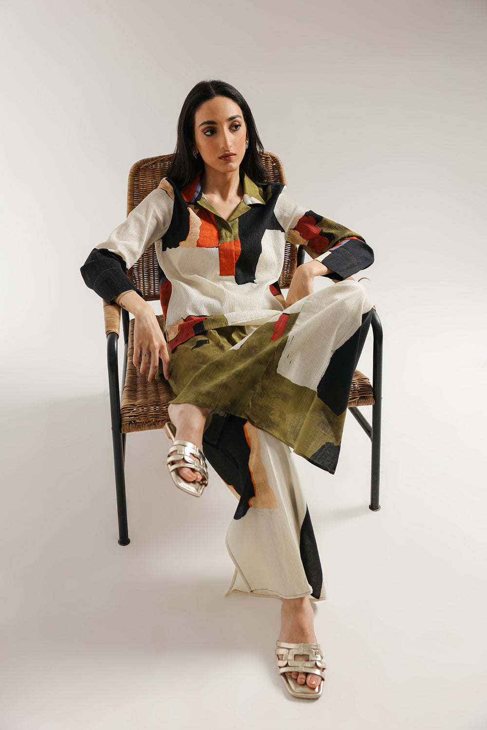 PRINTED SUIT (E0639/106/901)