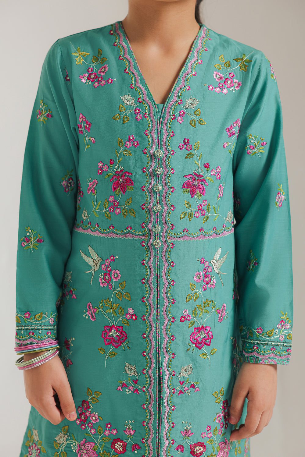 EMBROIDERED SUIT (E0647/404/712 E0647/304/712)
