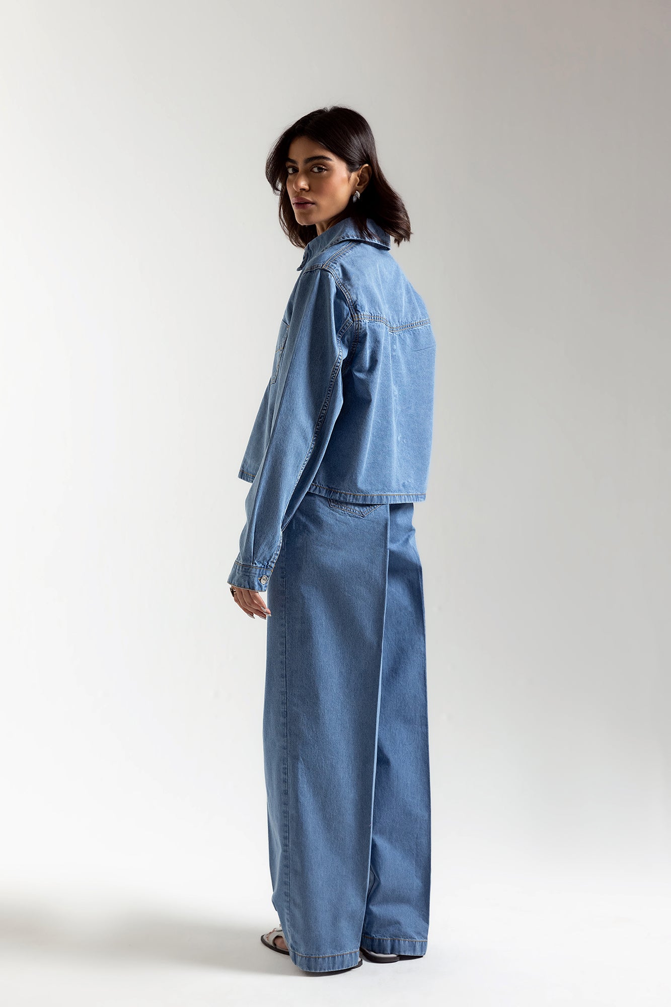 DENIM CO-ORD SET (E0650/116/630)