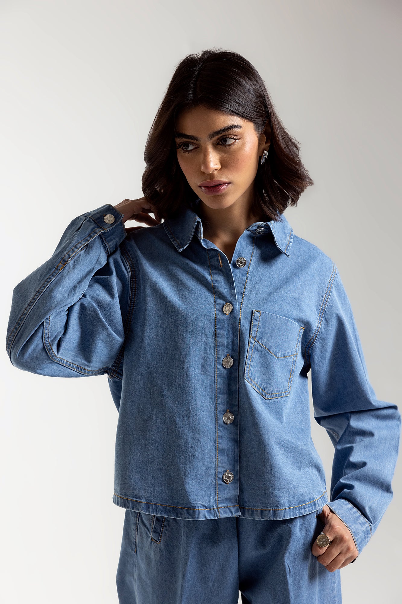 DENIM CO-ORD SET (E0650/116/630)