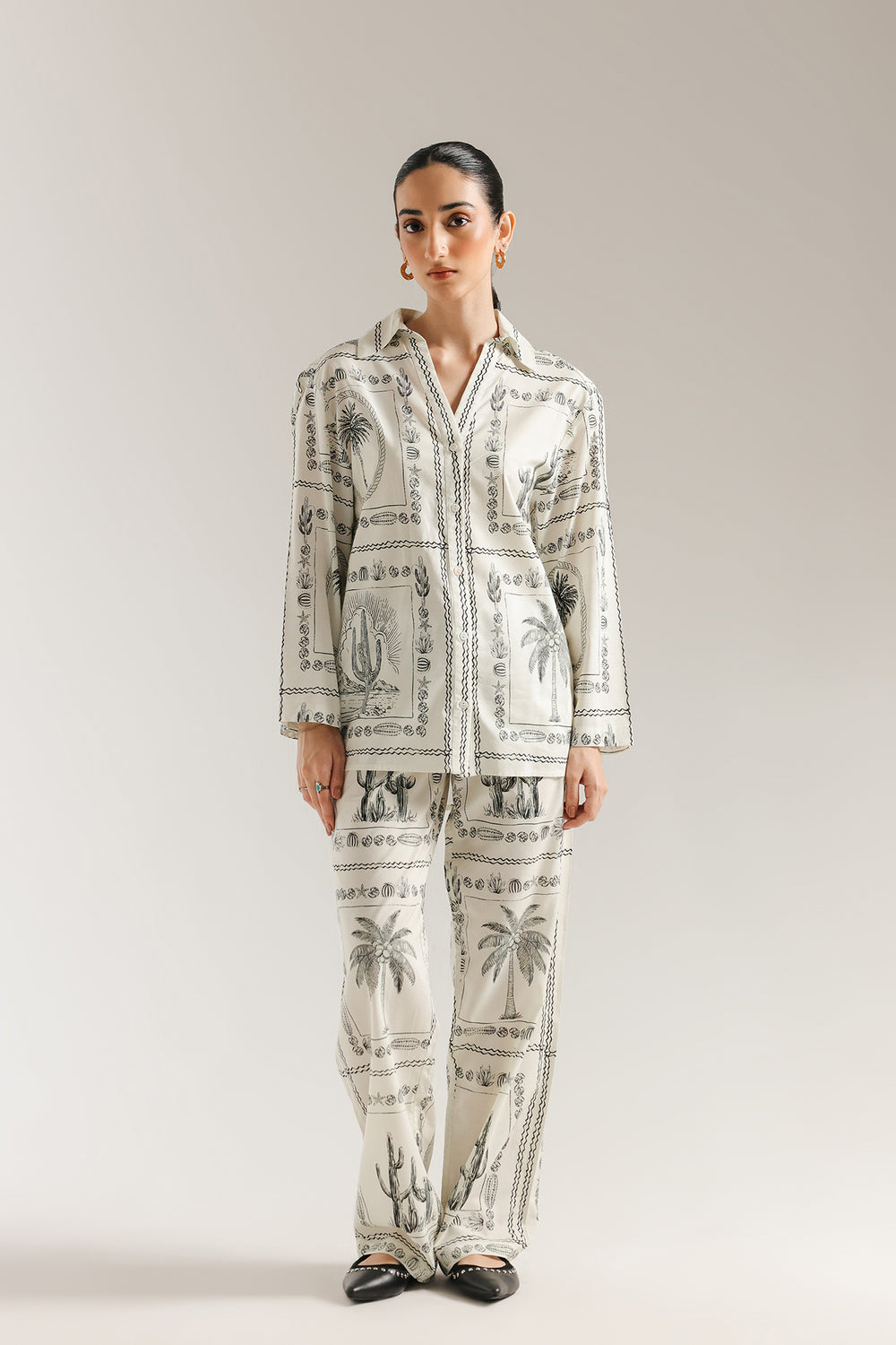 PRINTED SUIT (E0654/106/005)