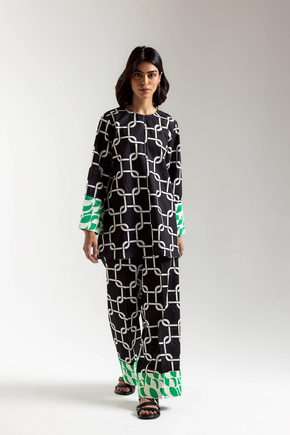 PRINTED SUIT (E0660/116/901)