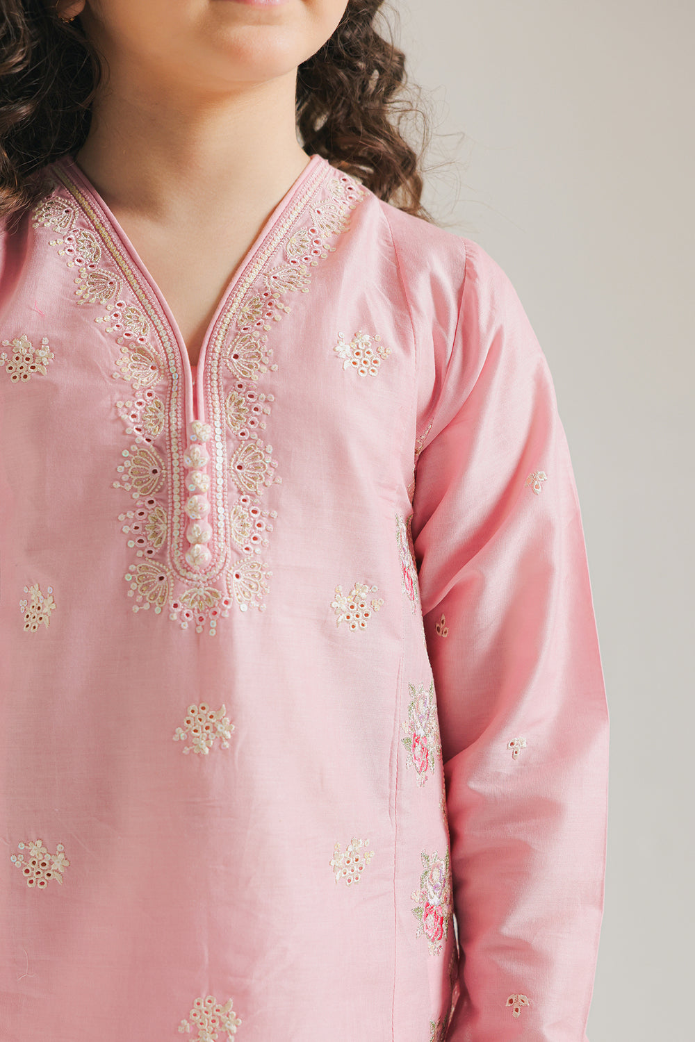 EMBROIDERED SUIT (E0668/404/426 E0668/304/426)