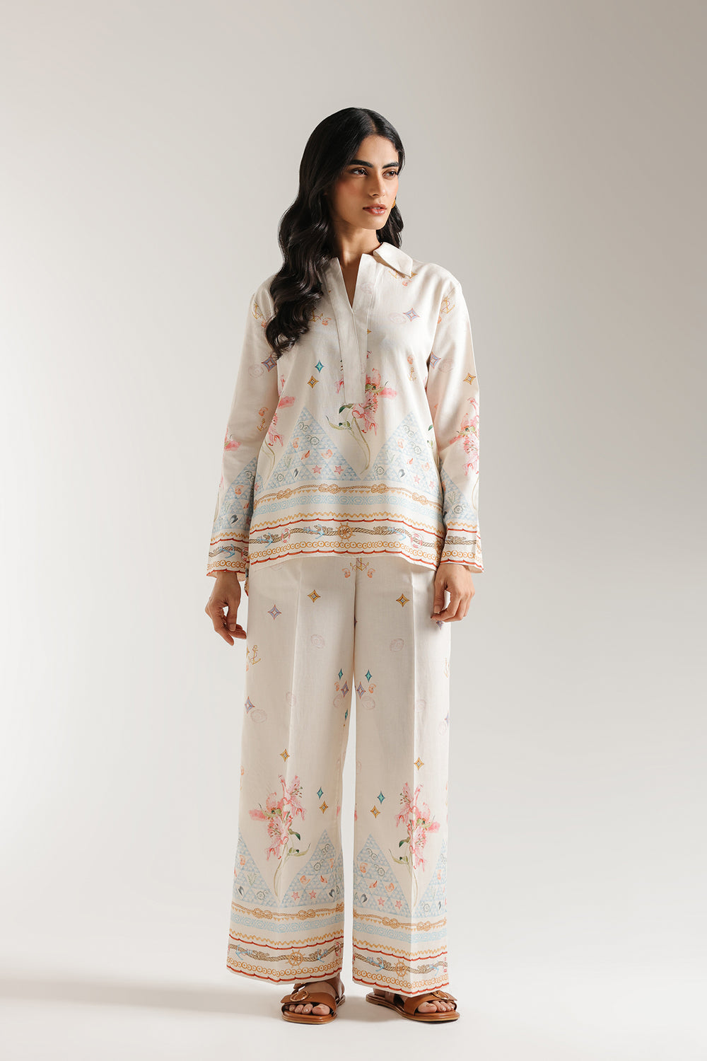 PRINTED SUIT (E0677/106/005)