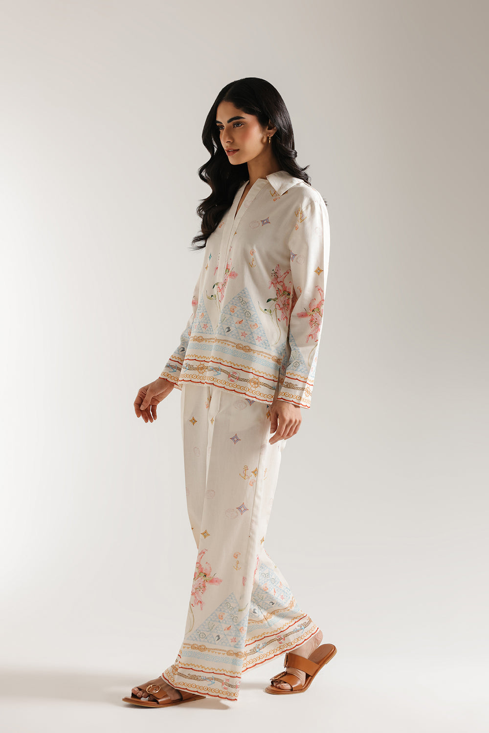 PRINTED SUIT (E0677/106/005)