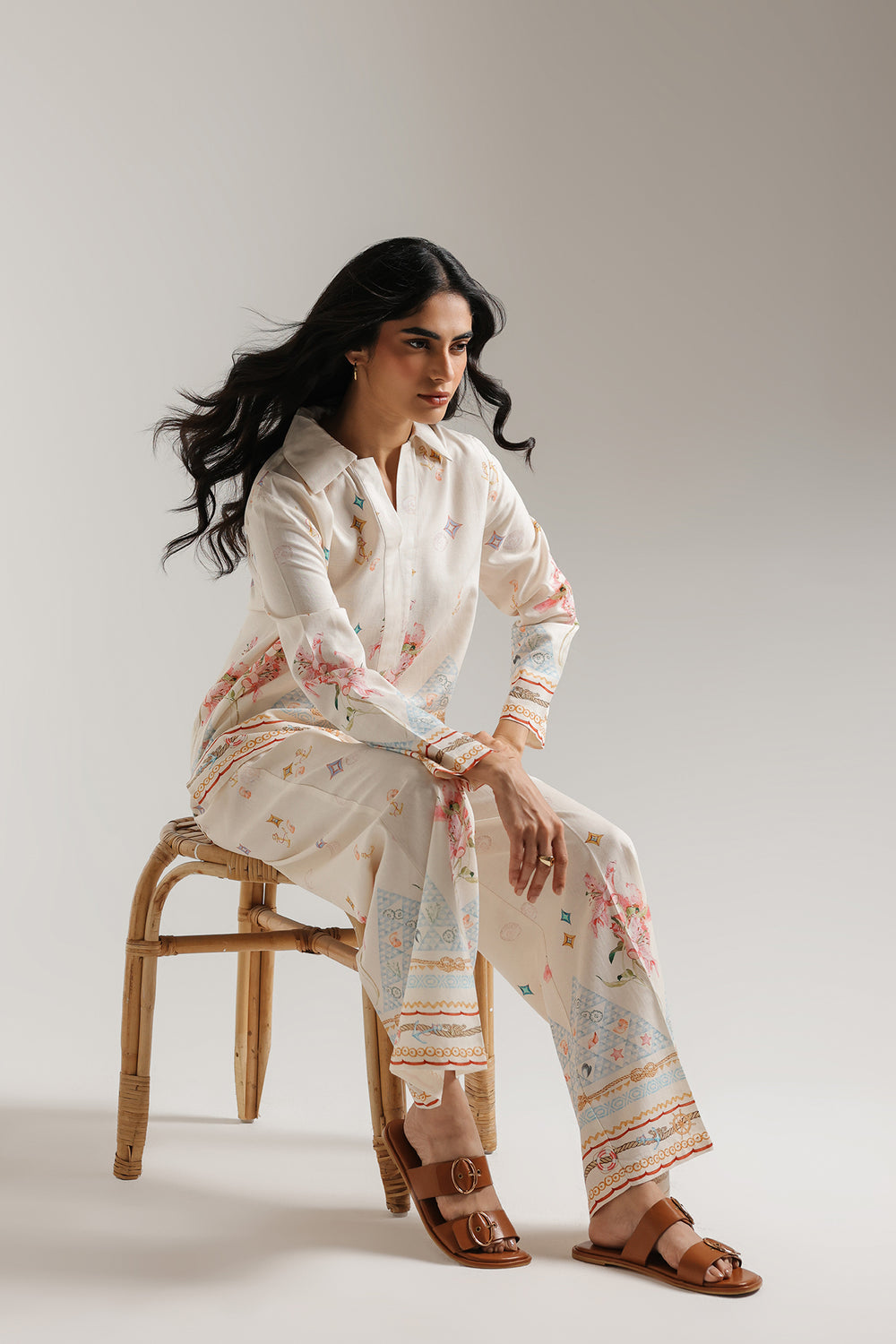 PRINTED SUIT (E0677/106/005)