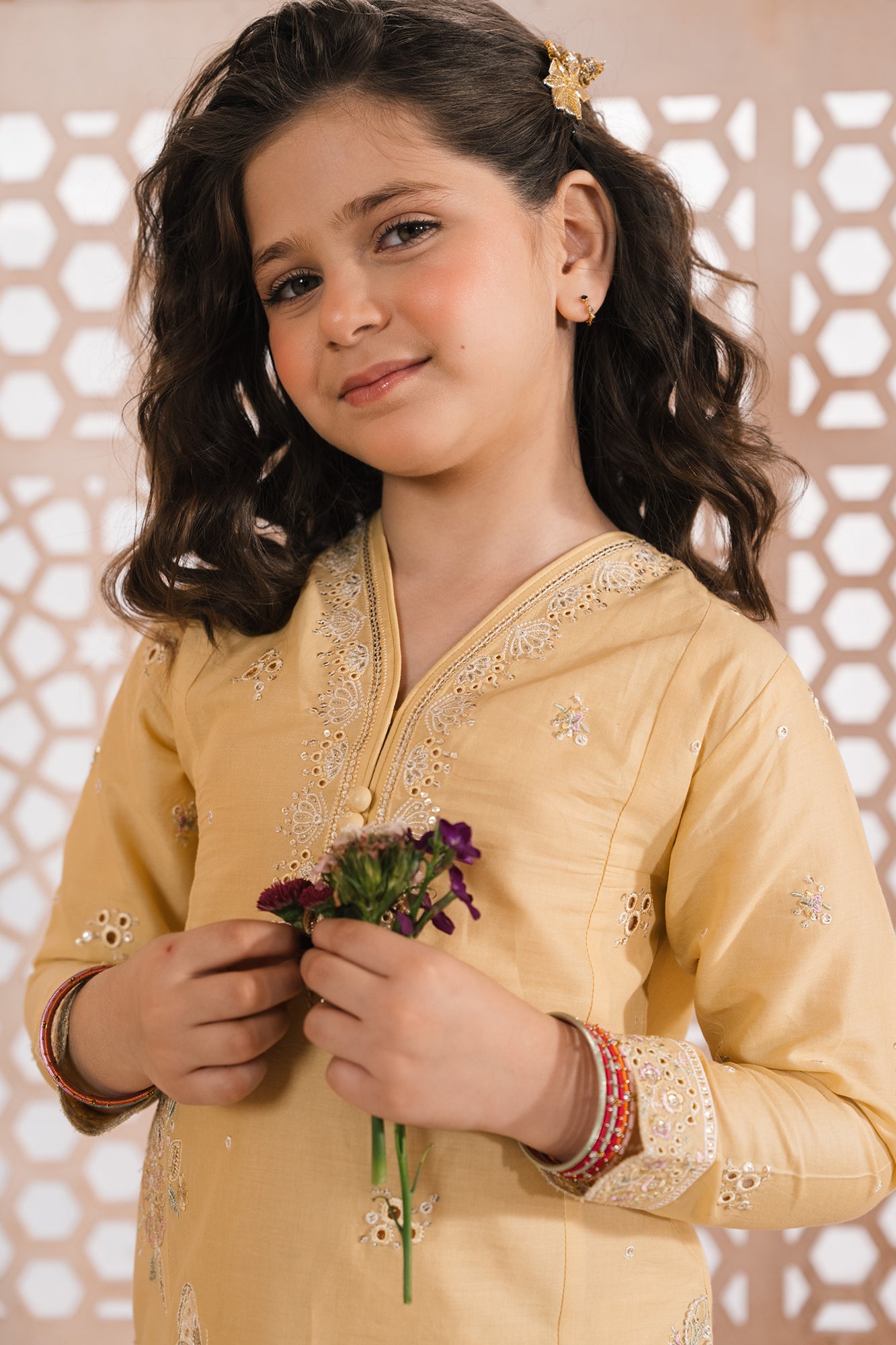 EMBROIDERED SUIT (E0682/404/225 E0682/304/225)