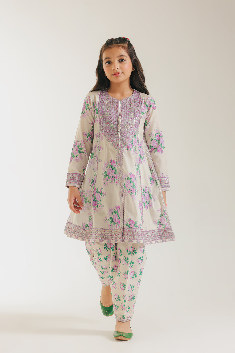 EMBROIDERED SUIT (E0683/404/002 E0683/304/002)