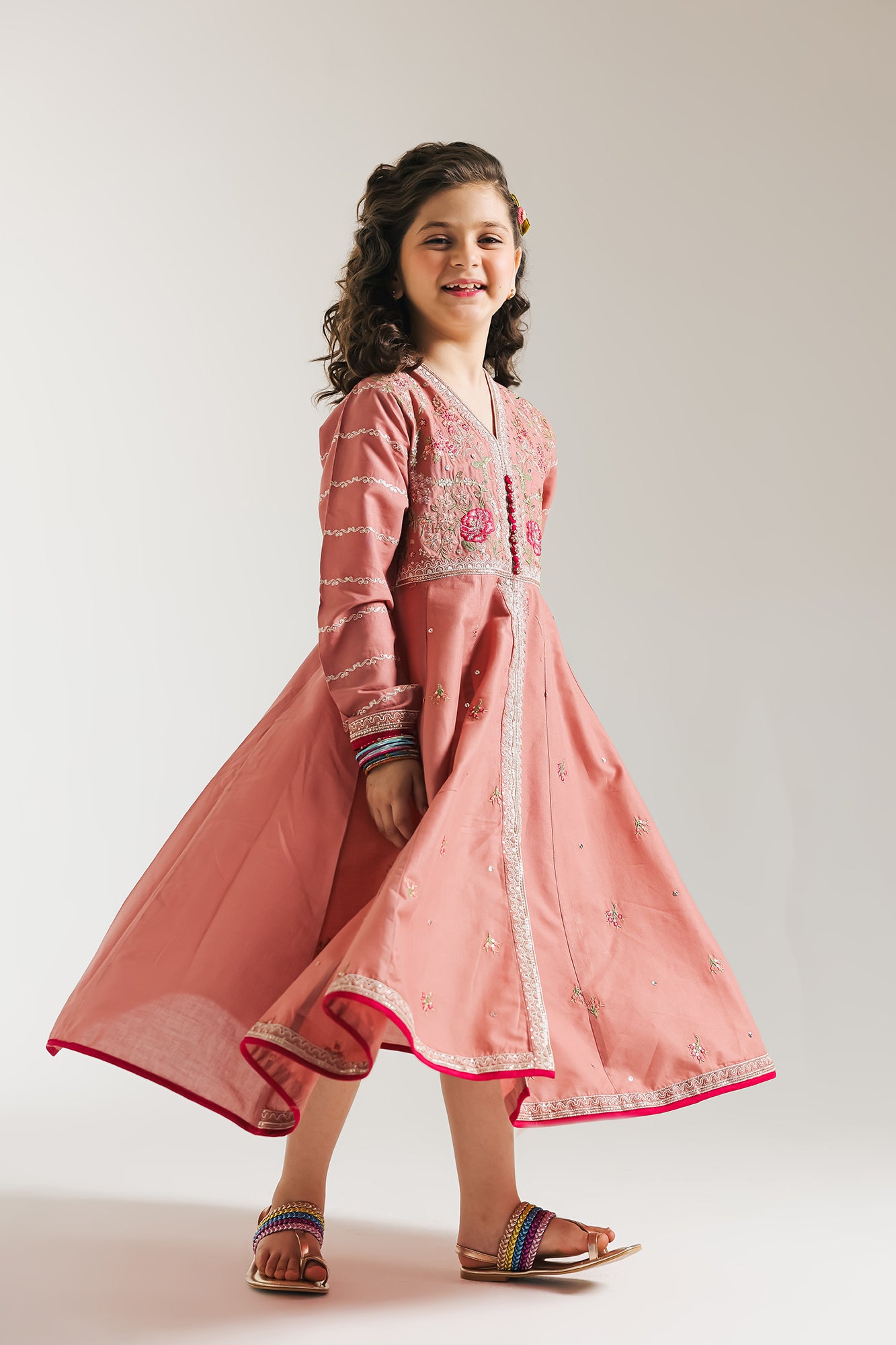 EMBROIDERED PISHWAS (E0690/404/805 E0690/304/805)
