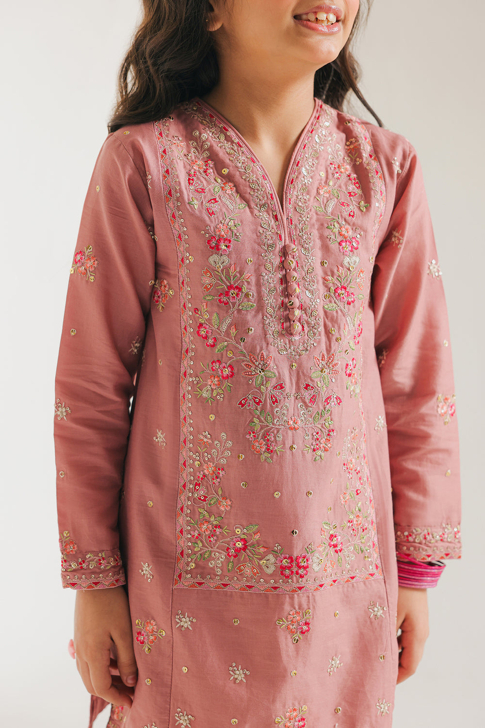 EMBROIDERED SUIT (E0691/404/805 E0691/304/805)