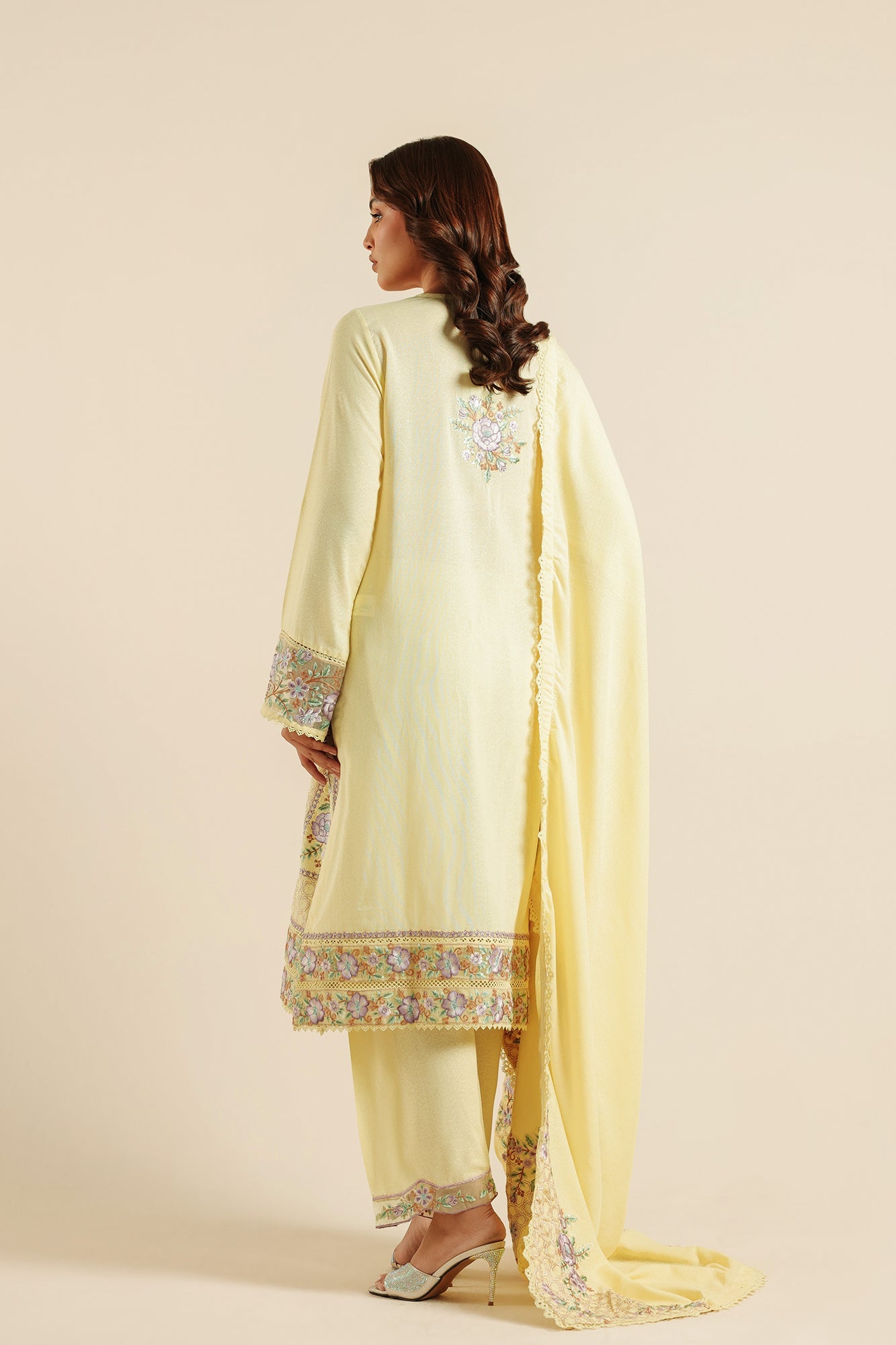 EMBROIDERED SUIT (E0729/105/110)