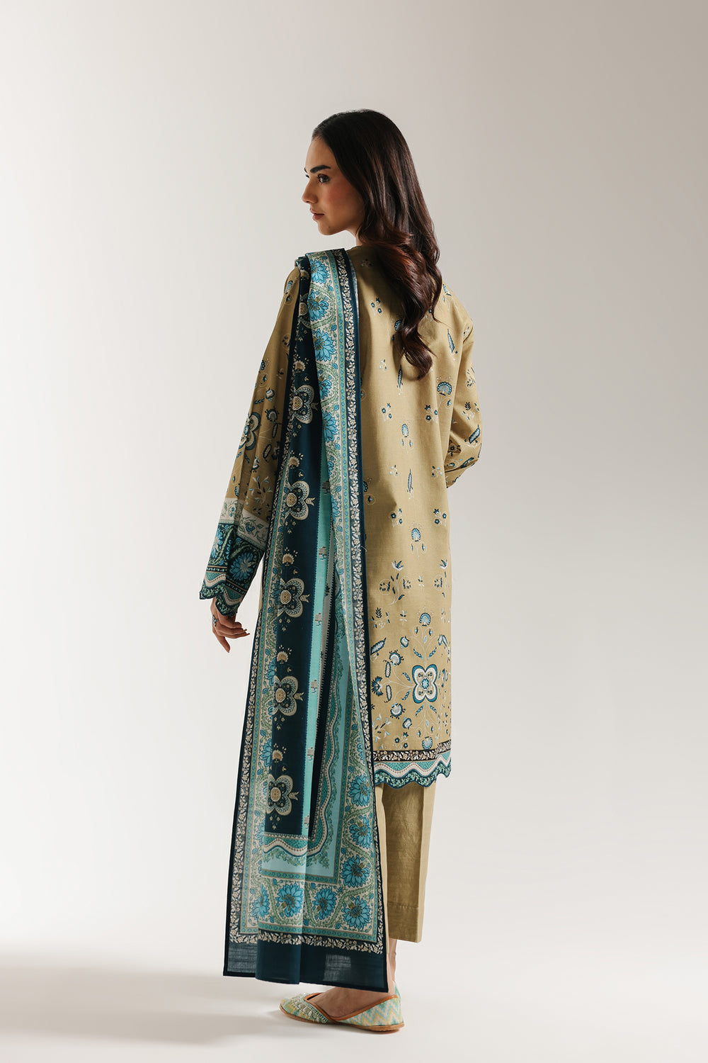 EMBROIDERED SUIT (E0733/203/123)