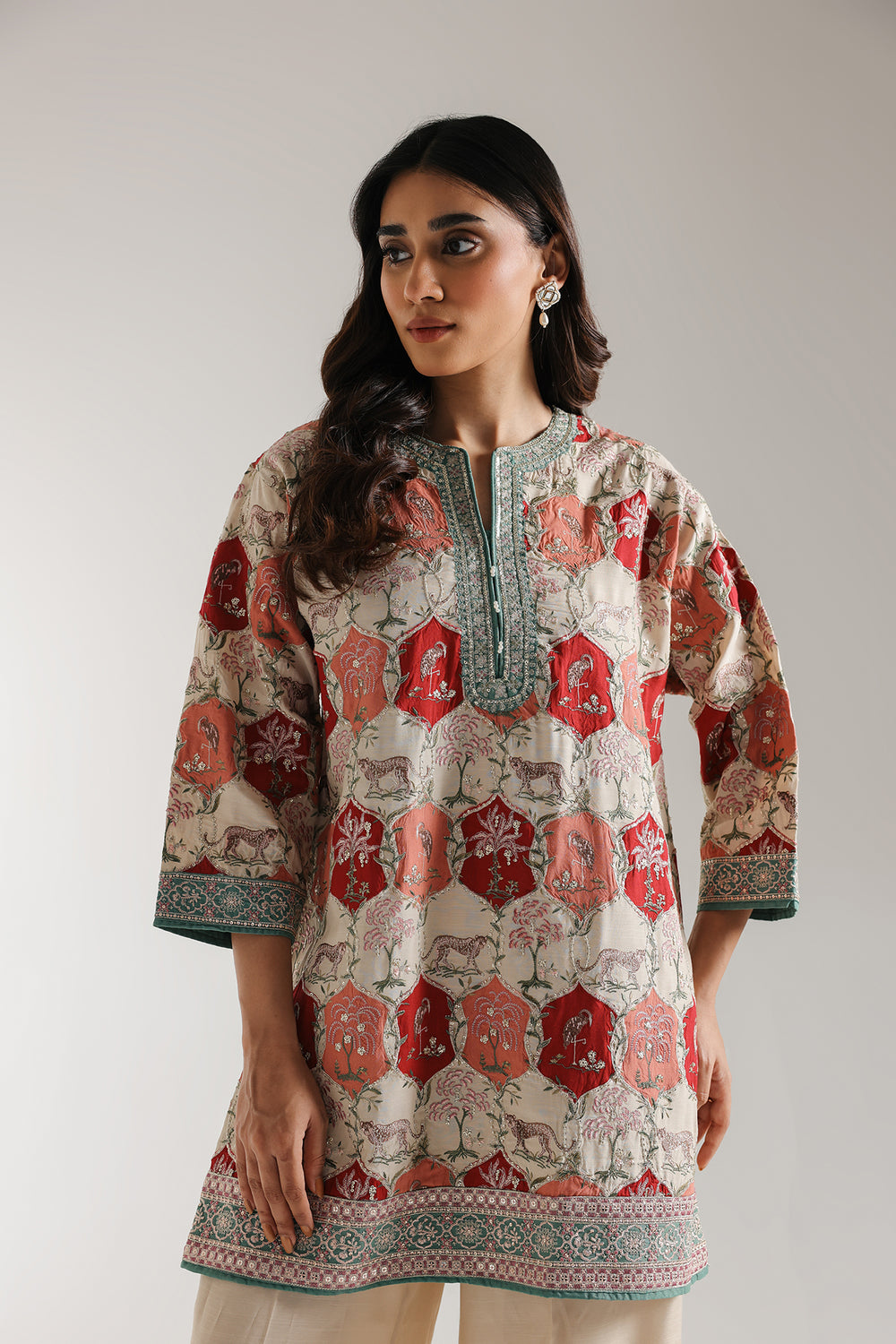 EMBROIDERED SUIT (E0738/104/004)