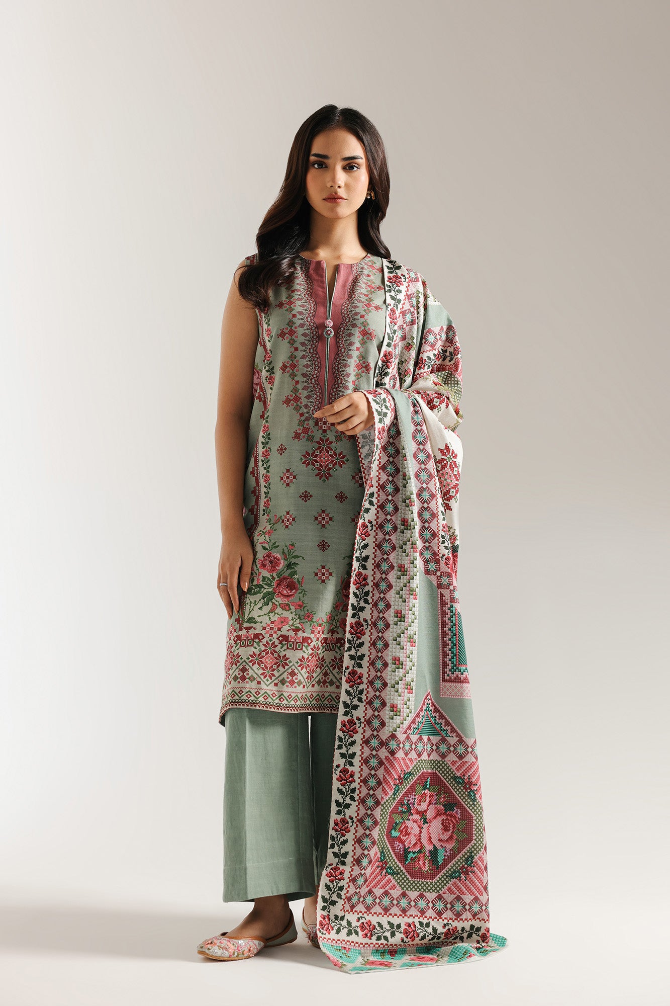 PRINTED SUIT (E0761/202/130)