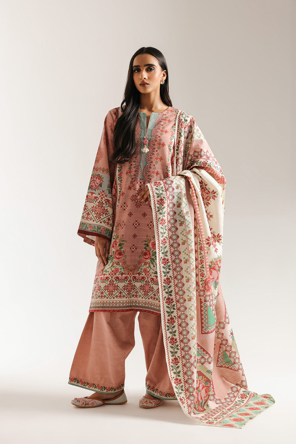 PRINTED SUIT (E0761/202/527)