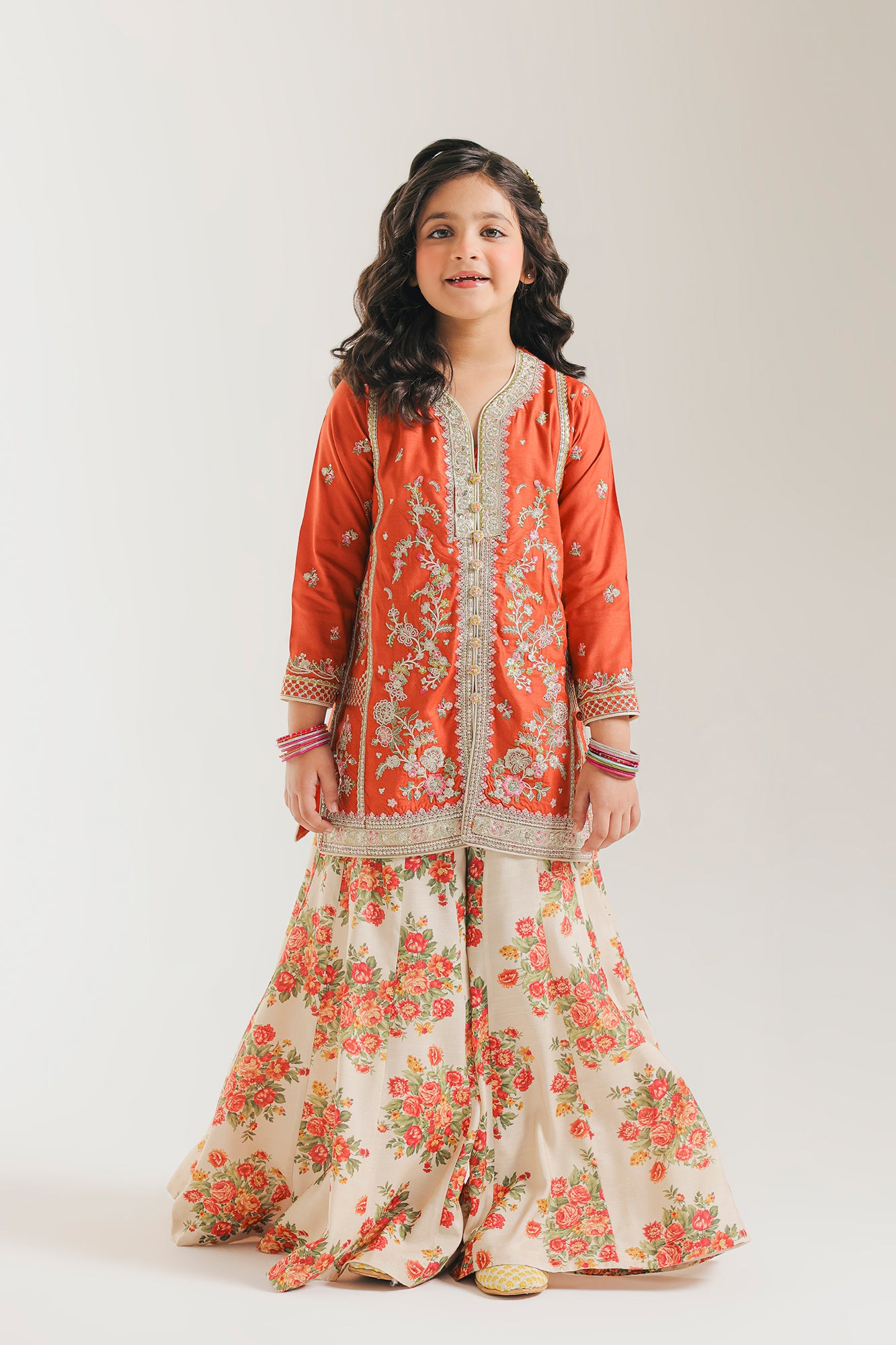 EMBROIDERED SUIT (E0805/404/211 E0805/304/211)