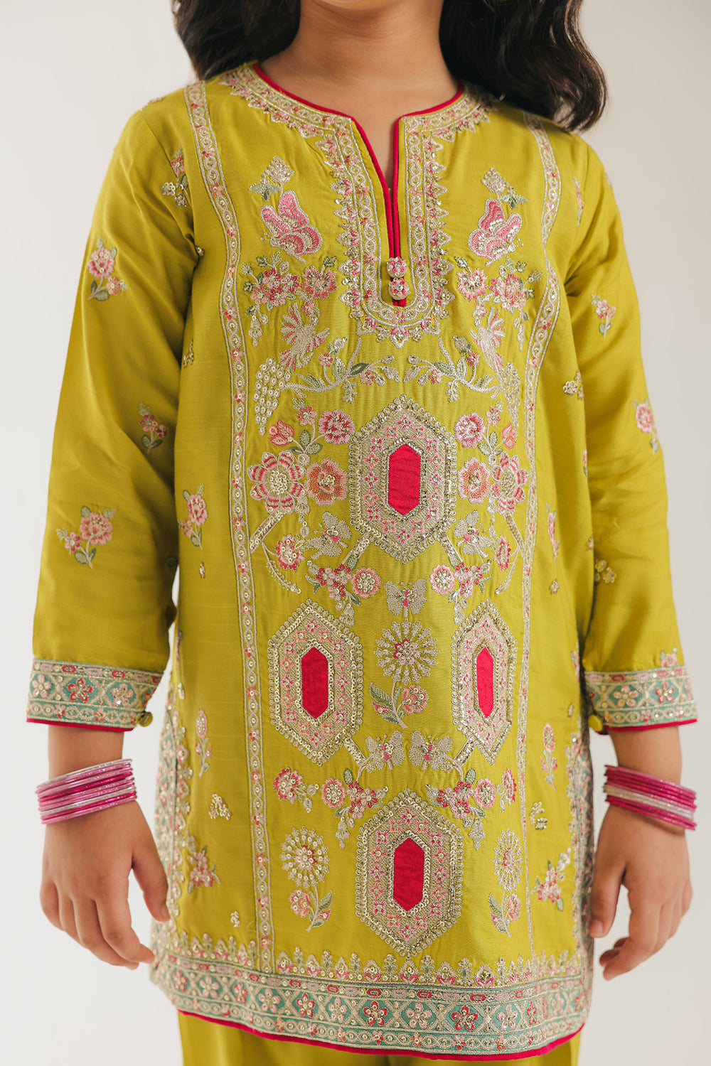 EMBROIDERED SUIT (E0806/404/125 E0806/304/125)
