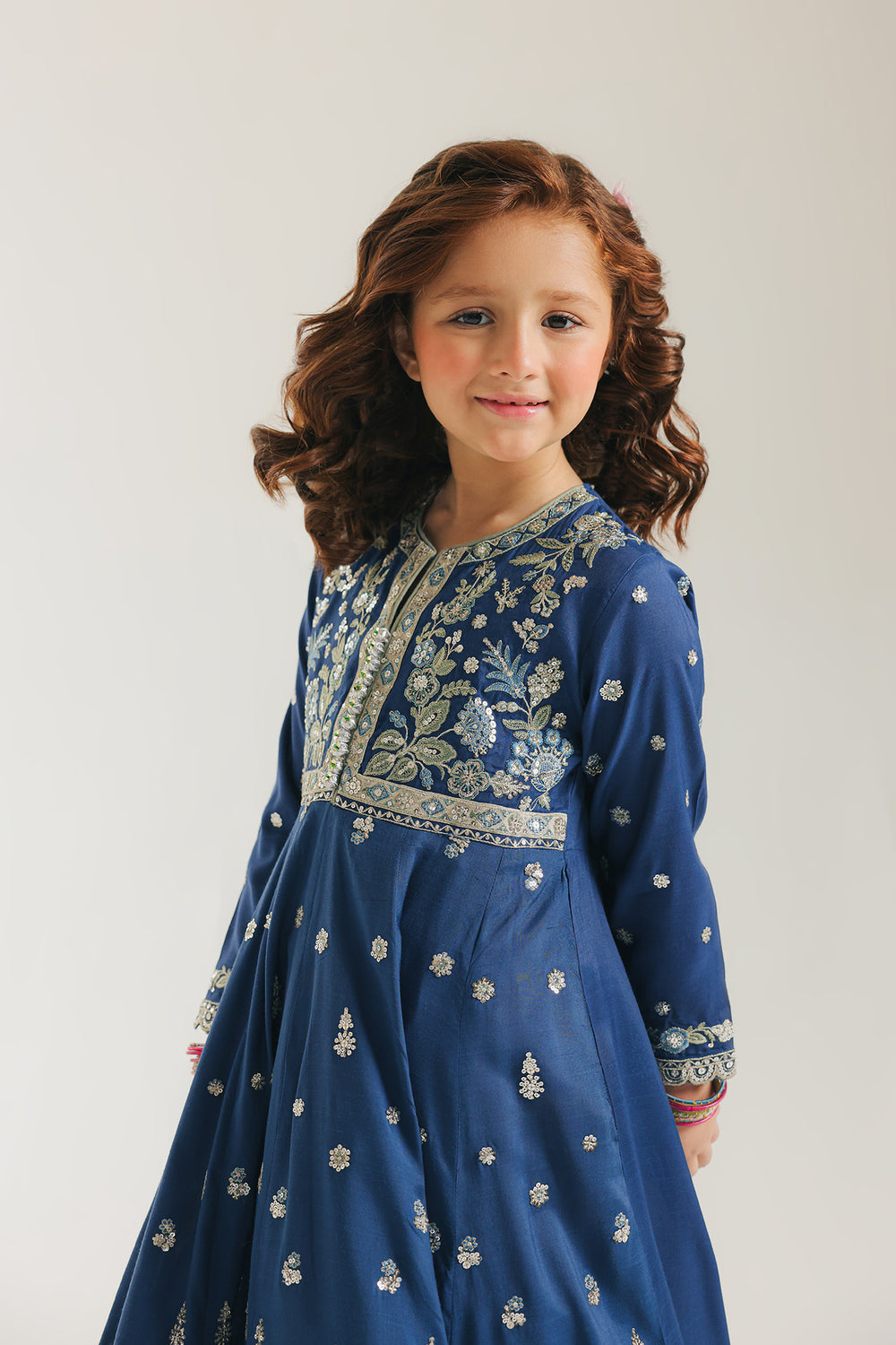 EMBROIDERED FROCK (E0812/404/603 E0812/304/603)