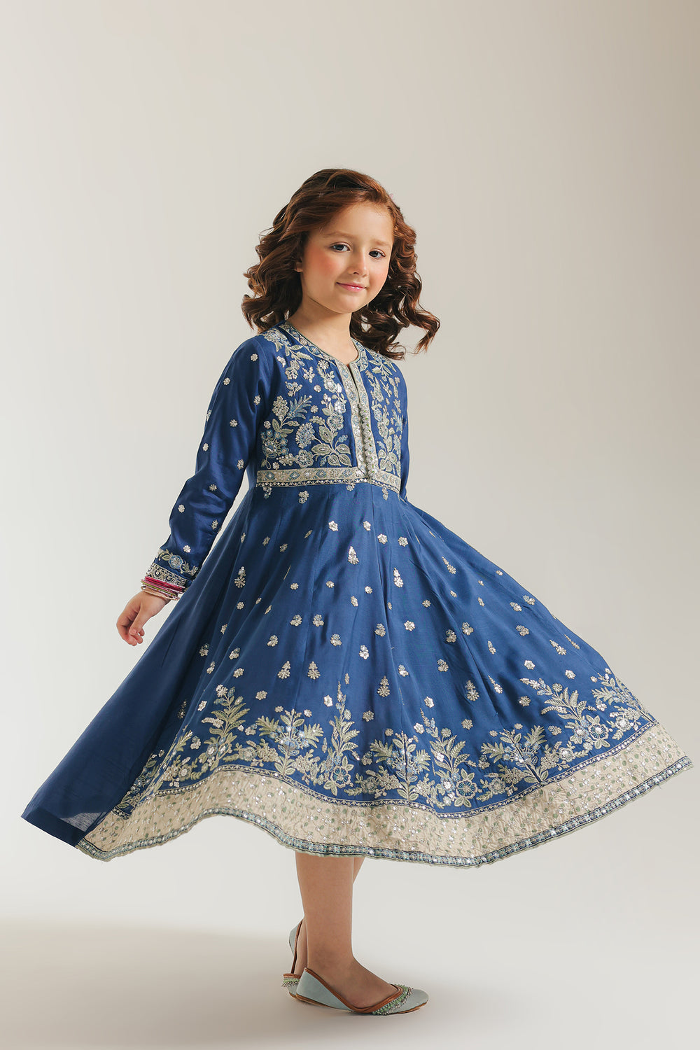 EMBROIDERED FROCK (E0812/404/603 E0812/304/603)
