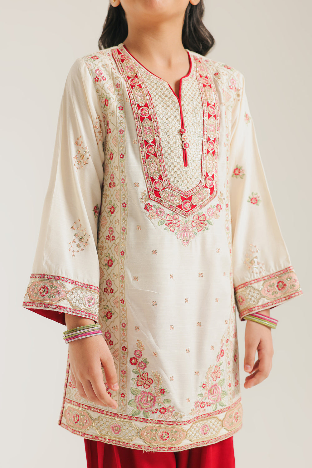 EMBROIDERED SUIT (E0815/404/002 E0815/304/002)