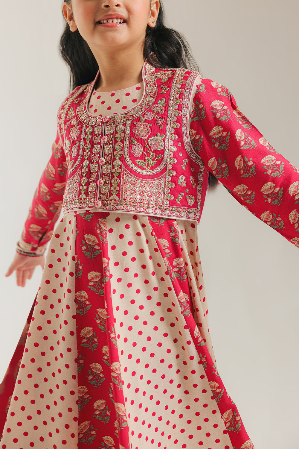 EMBROIDERED DRESS (E0820/404/306 E0820/304/306)