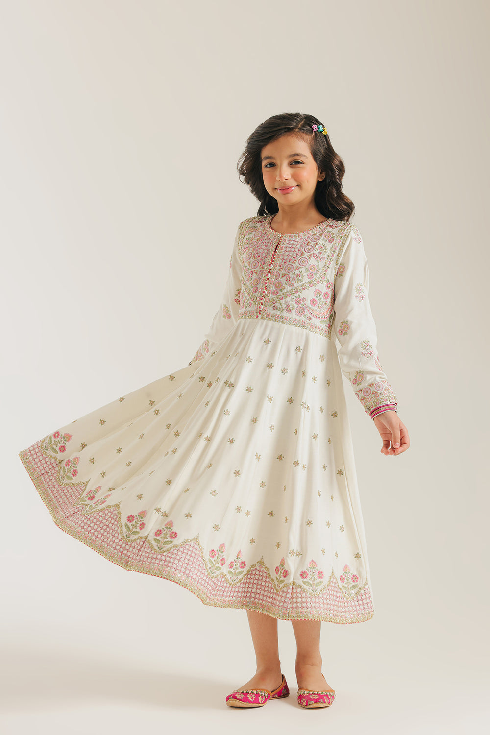 EMBROIDERED DRESS (E0821/404/003 E0821/304/003)