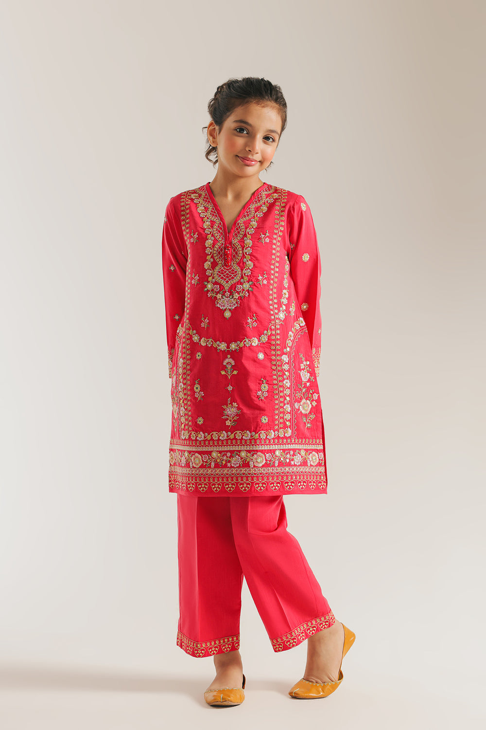 EMBROIDERED SUIT (E0849/404/418 E0849/304/418)